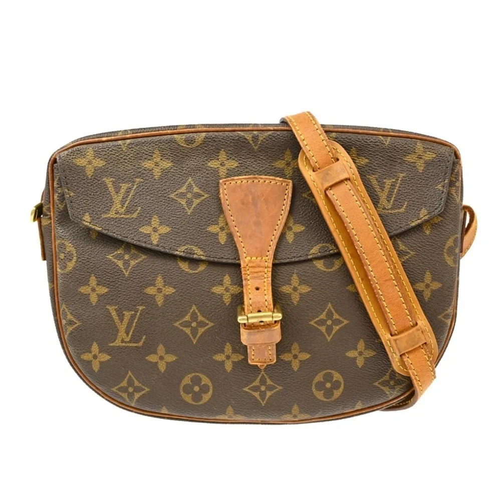 Authentic - LOUIS VUITTON JEUNE FILLE MM SHOULDER BAG PURSE MONOGRAM - Picture 11 of 11